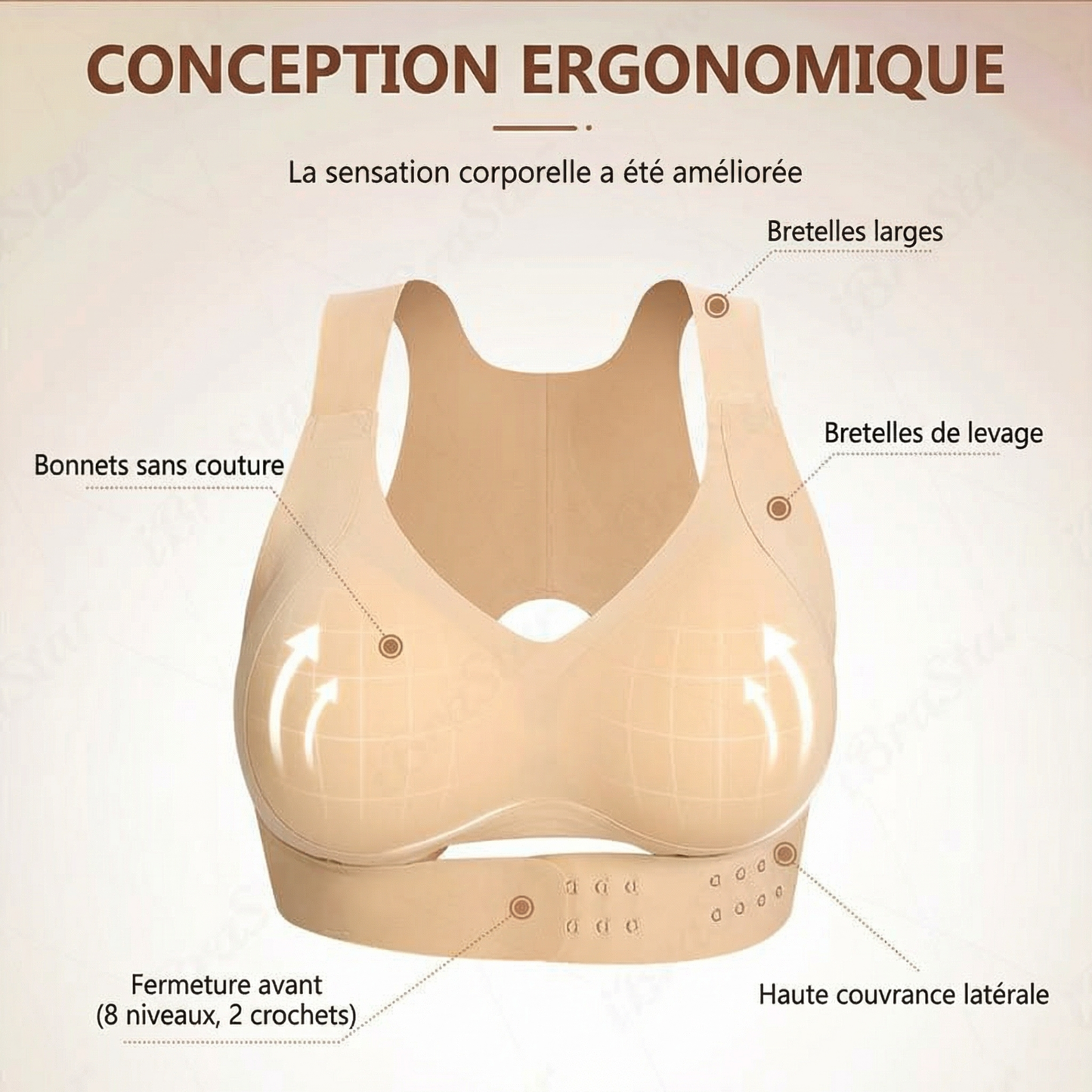 Brassière Correctrice de Posture