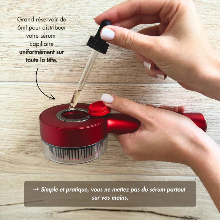 Brosse Led rouge